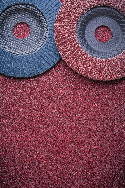 Abrasive flap wheels — Stock Image Abrasive flap wheels Stock Picture