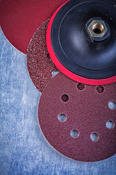 Abrasive wheels and holder