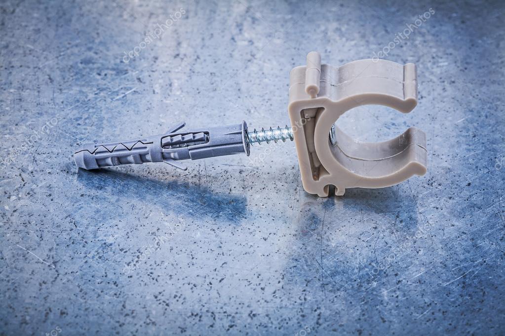 Water pipe clamp Stock Photo by ©mihalec 103616568