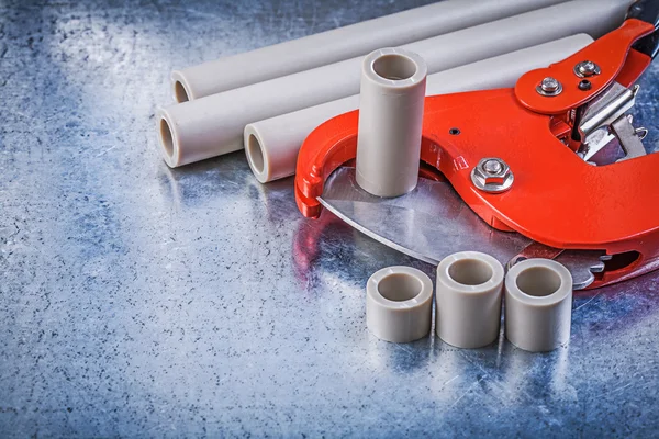 Conjunto de ferramentas de acoplamento de tubos — Fotografia de Stock