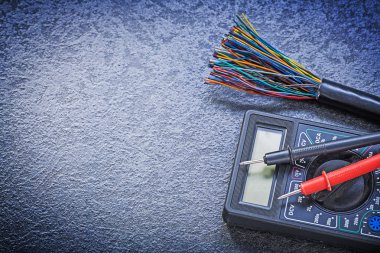 Dijital multimetre, elektrik tester ve teller