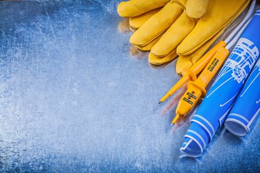 Elektrik test cihazı, Emanet eldiven ve planları