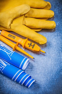 Elektrik test cihazı, Emanet eldiven ve planları