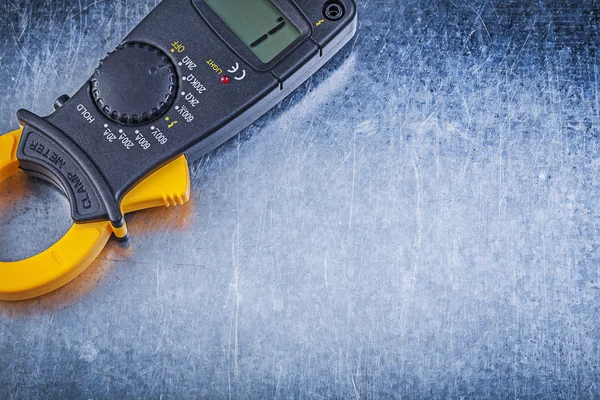 Digitale amperemeter close-up — Stockfoto