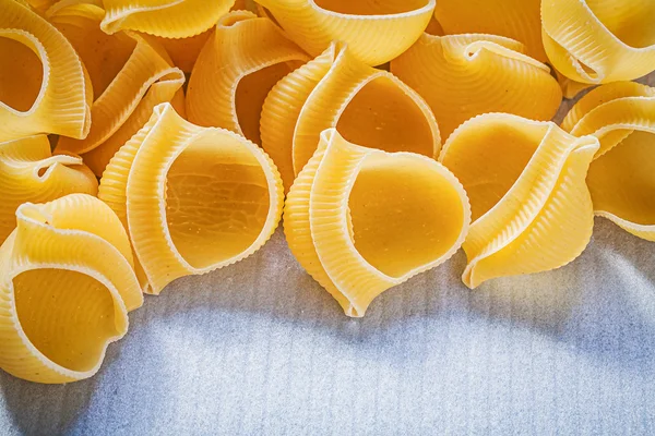 Stack of shell macaroni — Stock Photo, Image