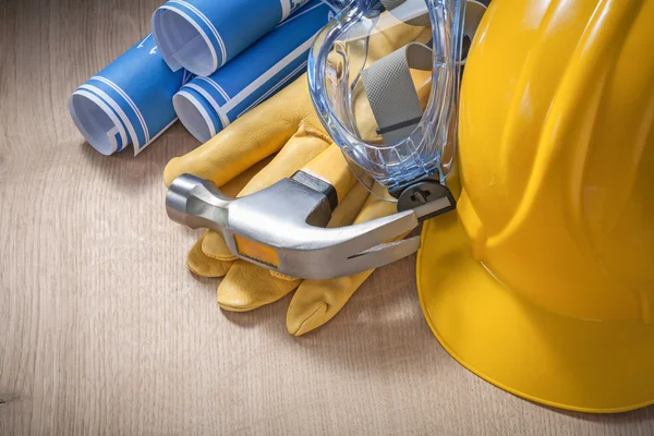 Assortment of construction tools — Stock Photo, Image