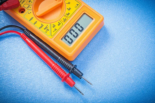 Electric digital multimeter — Stock Photo, Image