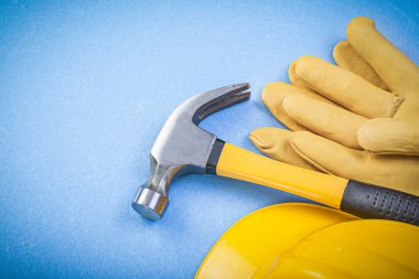 pençe çekiç ve koruyucu eldivenler 