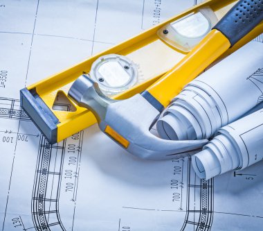 pençe çekiç ve planları ve rulo 