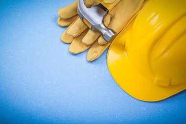 Pençe çekiç, koruyucu eldiven kümesi  