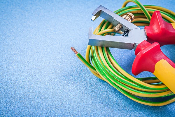 Wire stripper pliers — Stock Photo, Image