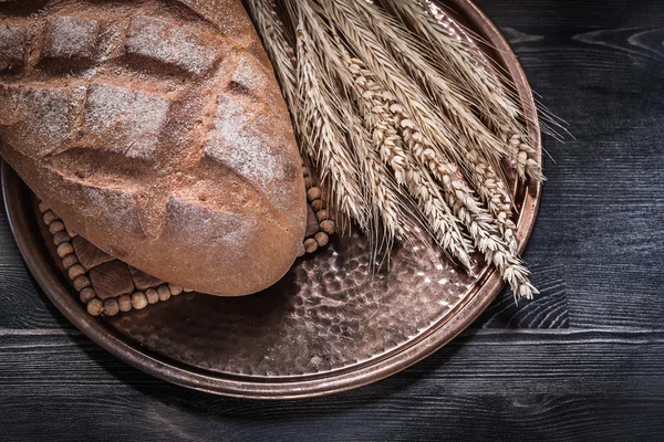 Antika pirinç tepsi  