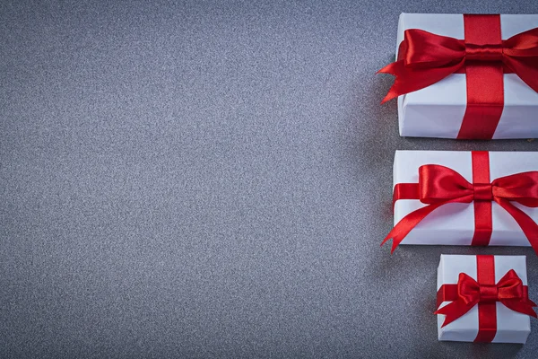 Cajas de regalo blancas — Foto de Stock