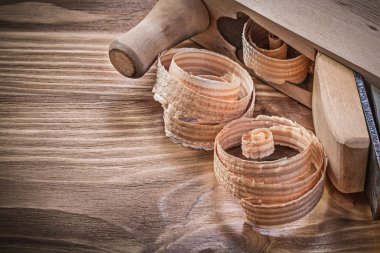 Tıraş uçak talaşı kıvrılmış