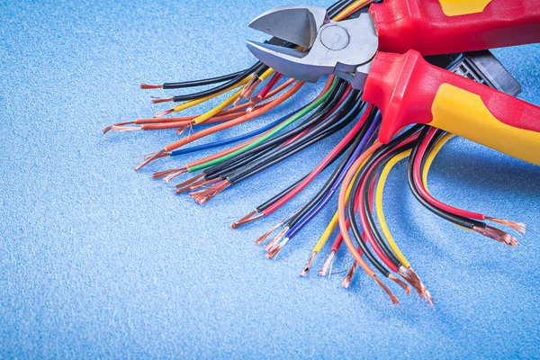 Electrical wires nippers — Stock Photo, Image