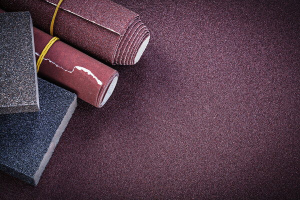 Emery paper rolls 