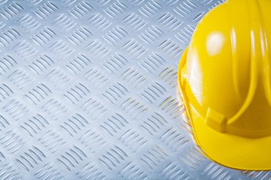 Oluklu metal levha kopyalama alanı constructio bina kask