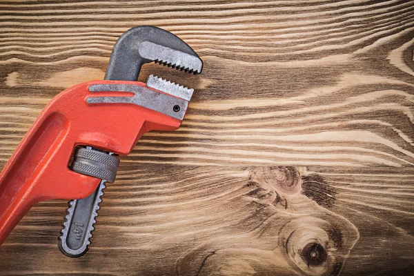 Metal pipe wrench — Stock Photo, Image