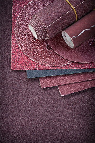 Ассортимент абразивных инструментов
 