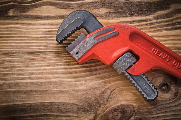 Metal pipe wrench — Stock Photo, Image