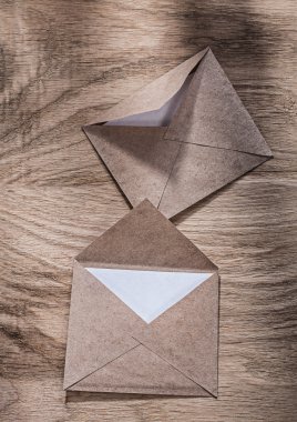 Vintage posta zarflar topluluğu 