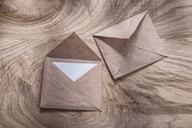 Vintage posta zarflar topluluğu 