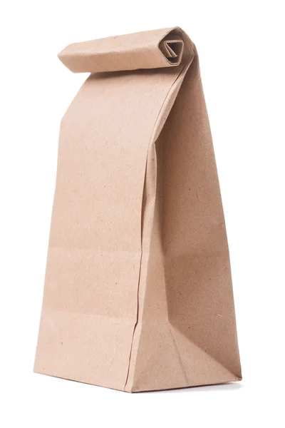 Klasik kahverengi kağıt torba — Stok fotoğraf