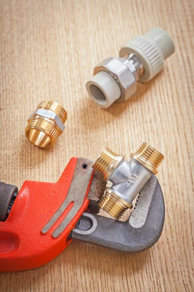 Plumbing tools — Stock Photo, Image