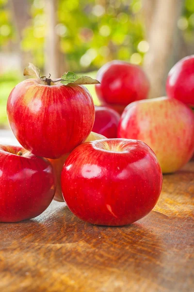 Stack of apples — Stock Photo, Image