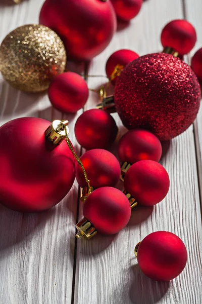 Conjunto de bolas de Natal — Fotografia de Stock