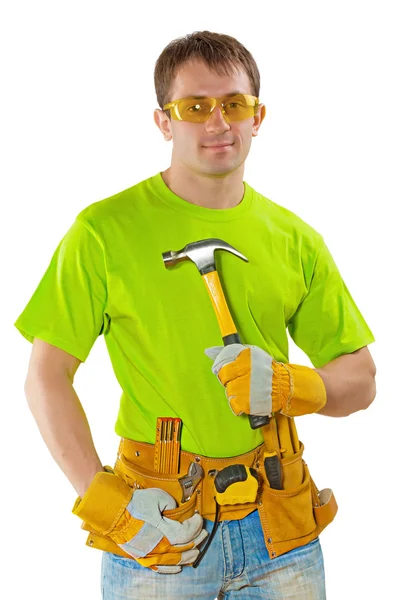 Young construction worker — Stock Photo, Image