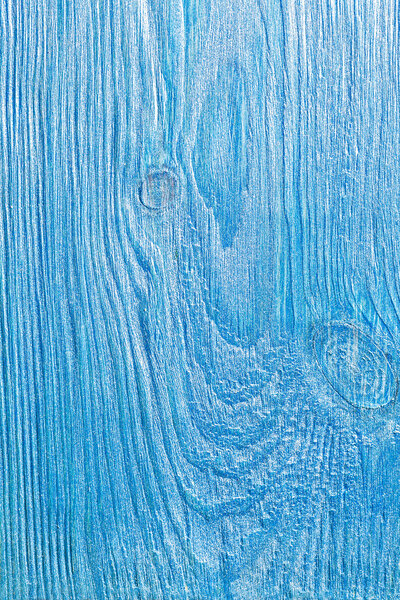 Синий цвет деревянной доски
