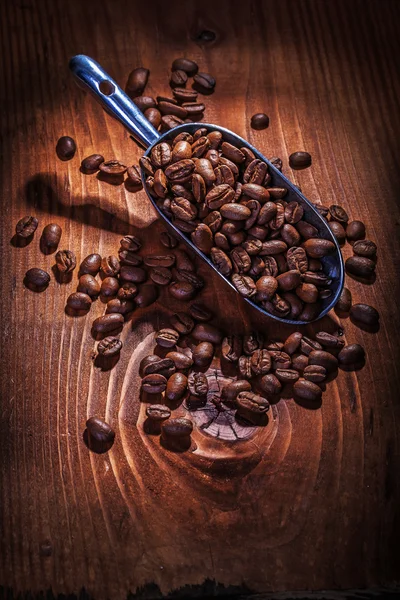Scoop con granos de café —  Fotos de Stock