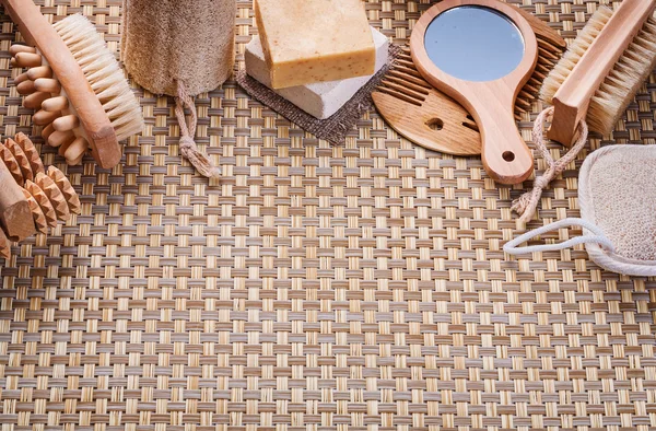 Accesorios de baño clásicos — Foto de Stock