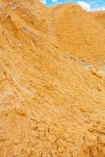 Pile construction sand — Stock Photo, Image