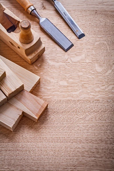 Stack of wooden planks — Stock Photo, Image