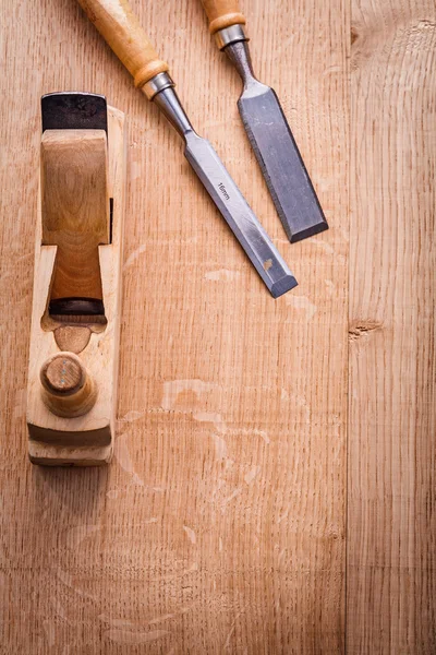 木工工具凿子老老式 — 图库照片