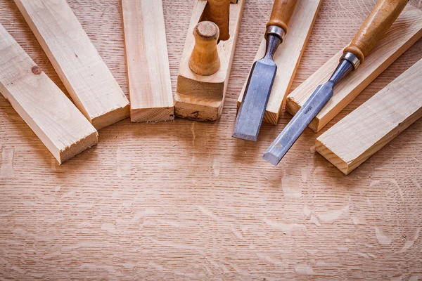 Herramientas de carpintería cinceles anticuado — Foto de Stock