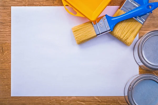 Copyspace with painting tools — Stock Photo, Image