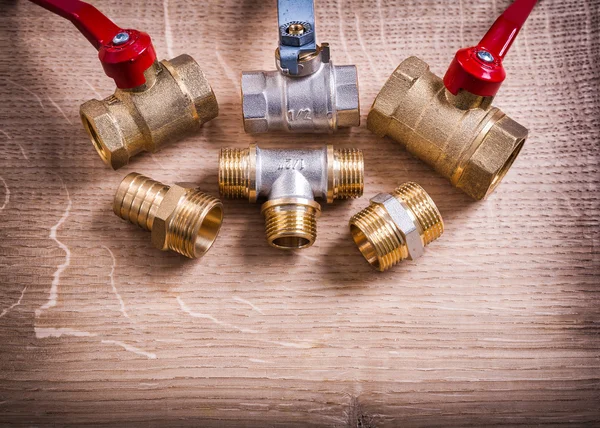 Group of Pipe Connectors — Stock Photo, Image