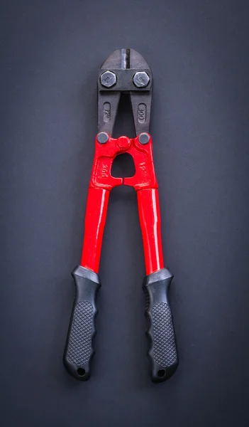 Cortador de acero rojo — Foto de Stock