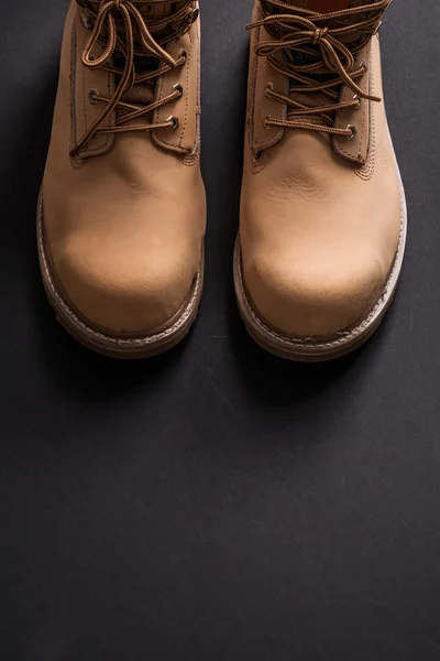 Vintage working boots — Stock Photo, Image