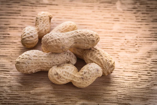 Kleiner Stapel Erdnüsse — Stockfoto