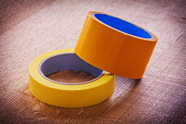 Narrow and wide duct tapes — Stock Photo, Image