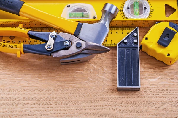 Conjunto de construção, ferramentas de trabalho — Fotografia de Stock