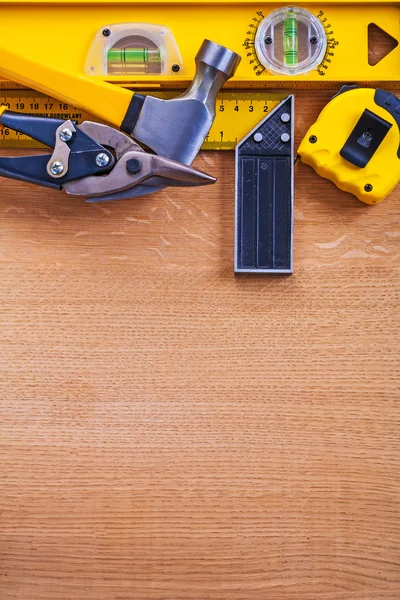 Conjunto de construcción, herramientas de trabajo — Foto de Stock