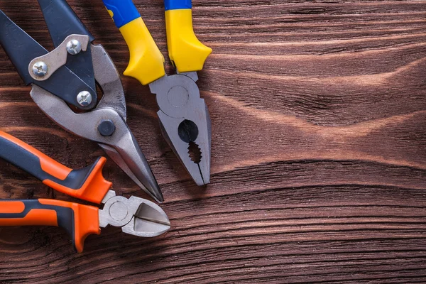 Set von Konstruktionen, Arbeitswerkzeugen — Stockfoto