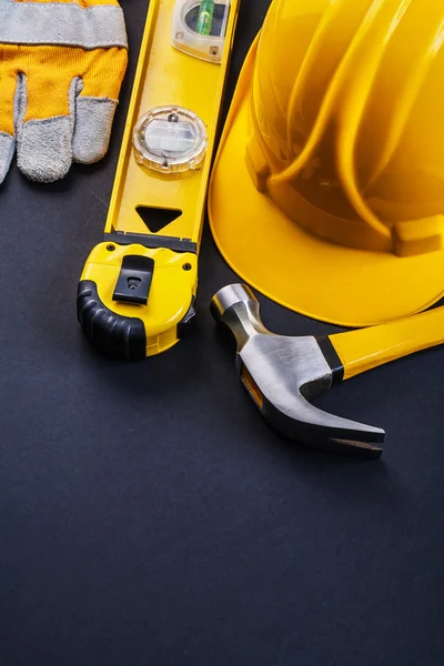 Set of construction working tools — Stock Photo, Image