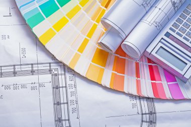 Haddelenmiş planları ve hesap makinesi