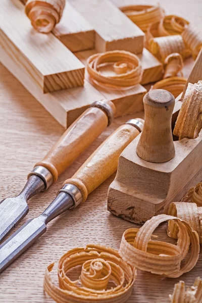 Oude ouderwetse schrijnwerkerij tools — Stockfoto